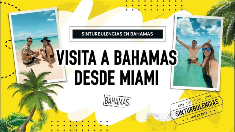 Descubre la emocionante travesía en barco de Miami a Bahamas: ¡Una aventura entre dos destinos paradisíacos!